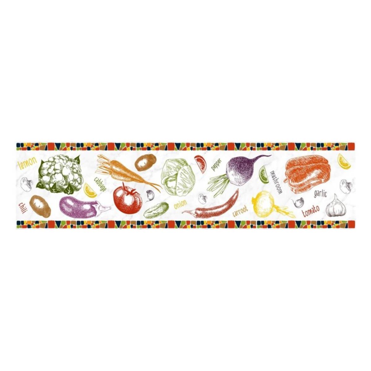 Pack 3 unidades Listel Mix Huerto - 8X35cm