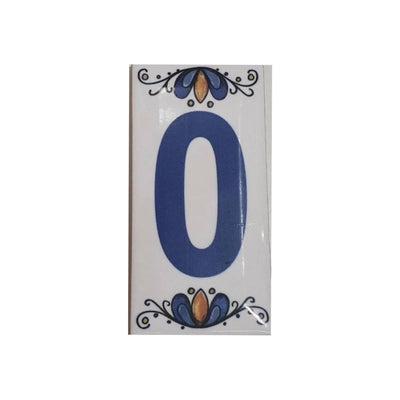 Número Cerámico - Nº0