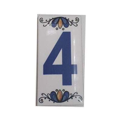 Número Cerámico - Nº4