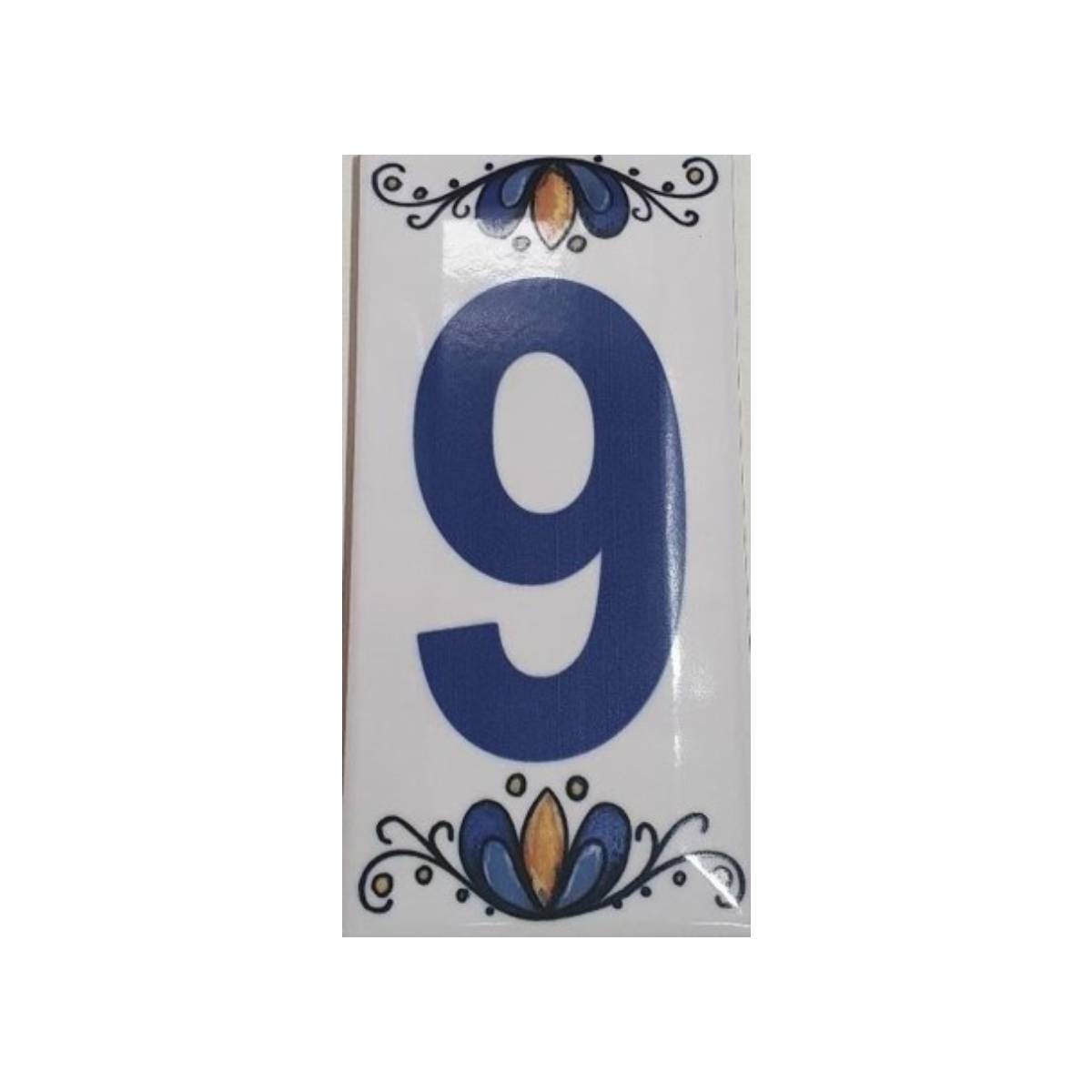 Número Cerámico - Nº9
