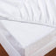Sábana Bajera Blanca 2 ½ Plaza Elasticada Safira - 300 Hilos 100% algodón - Teka