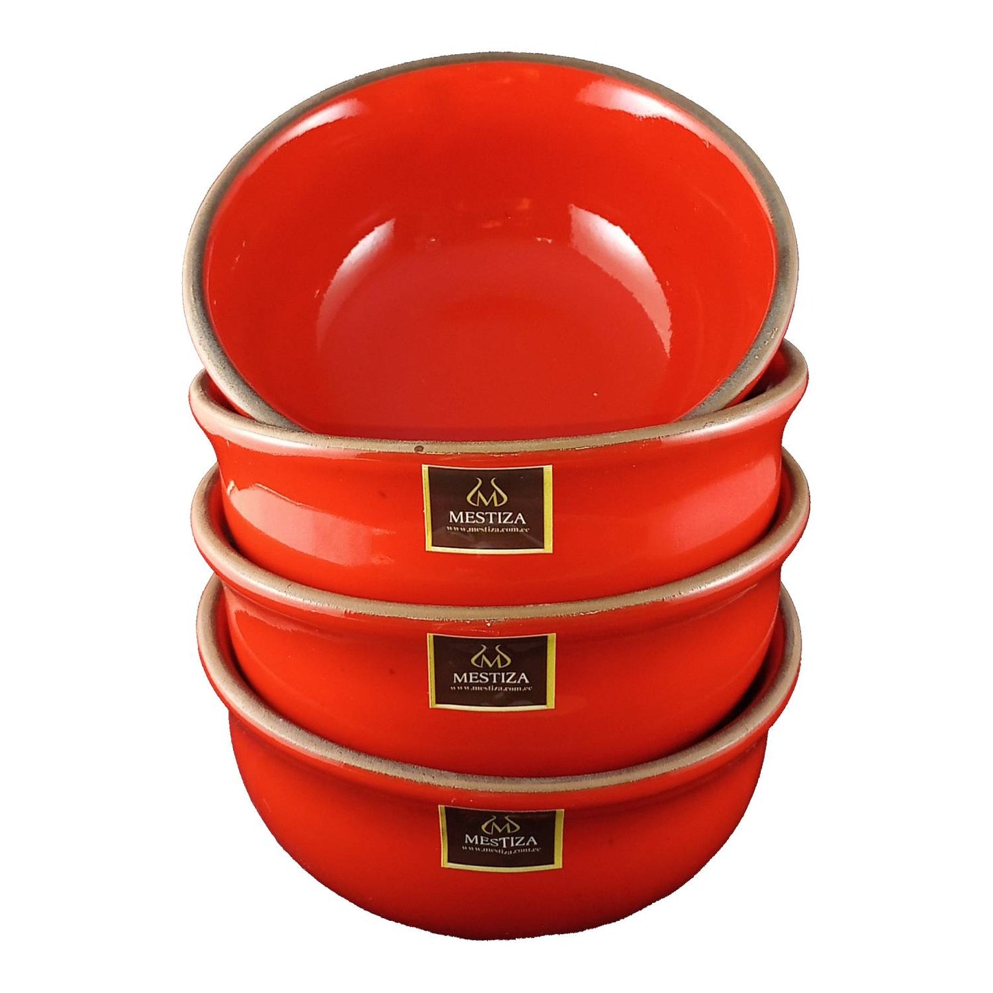 Set de Bowls Rojo Fuego