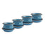 Set de Cacerolas y Platos Azul Miel