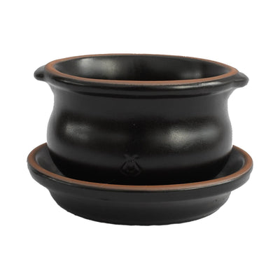 Set de Cacerolas y Platos Negro Ébano