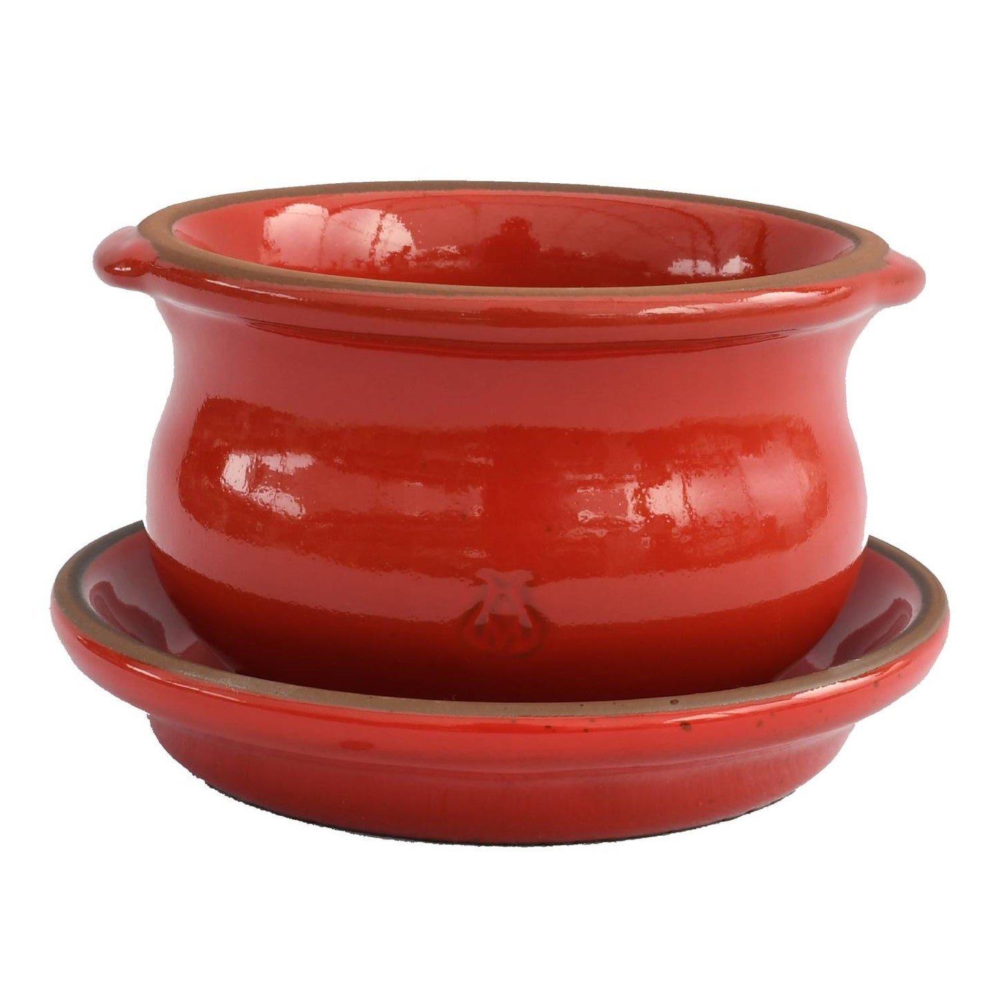 Set de Cacerolas y Platos Rojo Fuego