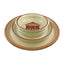 Set de Platos y Cazuelas Crema Miel