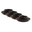 Set de Platos y Cazuelas Negro Ébano
