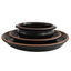 Set de Platos y Cazuelas Negro Ébano