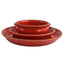 Set de Platos y Cazuelas Rojo Fuego