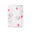 Toalla Capucha De Algodón Estampada Bichos Rosados - 75 x 90cm - 300 g/m²
