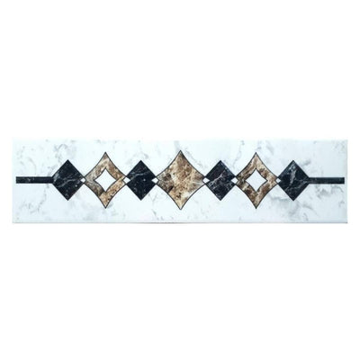 Pack 3 unidades Listel Veletta - 8,5x35cm